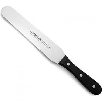 Arcos 8-Inch Universal Kitchen Spatula with Nitrum® Stainless Steel Blade and Black POM Handle