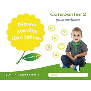 Novo xardín das letras. Consoantes 2. Pauta: Lectoescritura Pauta - 9788491211976