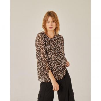 Blusa Niza Mujer Manga Abullonada - Elegancia y Comodidad en una Sola Prenda