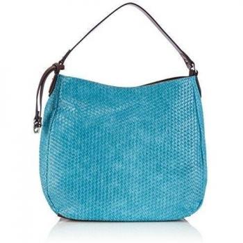Gabor INGA - Bolsa de la compra de material sintético mujer, color verde, talla 37x31x13 cm