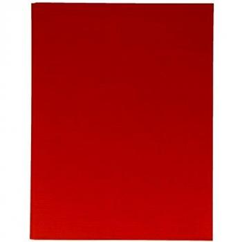 Makro Paper 0101 - Carpeta de anillas y cartón forrado en PP 4/25 mm, rojo