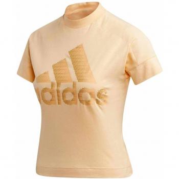 adidas W ID Glam tee Camiseta, Mujer, narbri, S