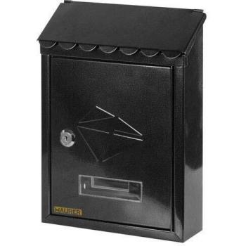Buzón Maurer Exterior 21x30x6,8 cm. Negro