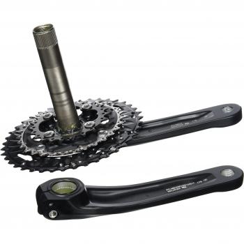 Shimano Deore FCM612E002XL - Bielas 10 velocidades . 175 40/30/22 Negro