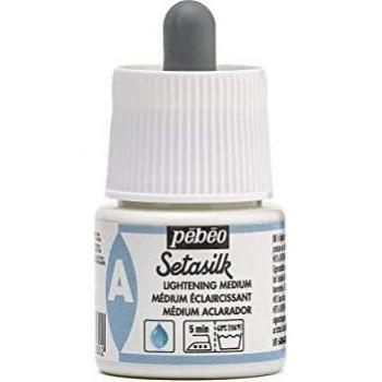 Medio Aclarador para Pintura sobre Seda Pebeo Setasilk 45 ml
