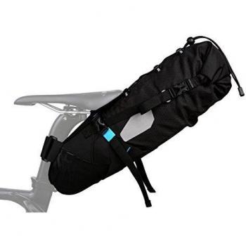 Roswheel Unisex's 131372 - Bolsa para sillín de Bicicleta, Color Negro, Talla única