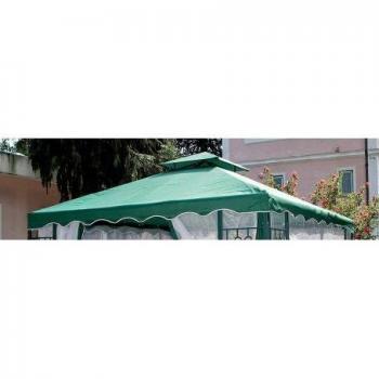 Cubierta de recambio para gazebo 3x3m verde YF-3137R
