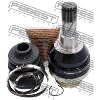 FEBEST CV-joint 1111-T200 Juego de articulación, árbol de transmisión con alta resistencia, diseño duradero, compatible con múltiples modelos de vehículos, incluye componentes necesarios para la instalación