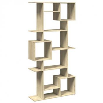 Estantería de madera de ingeniería roble Sonoma 92x29x188 cm