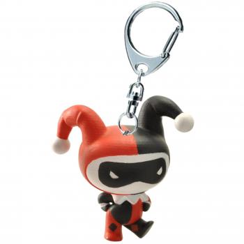Plastoy Llavero Chibi Harley Quinn 5 CM, Multicolor