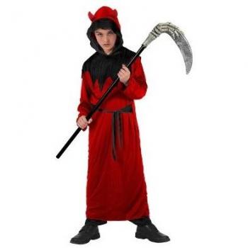 Disfraz para Niños Rojo Demonio 3-4 Años y 10-12 Años (2 Unidades) - Gran Fiesta - Mejor Precio - Ambiente único - Divertido