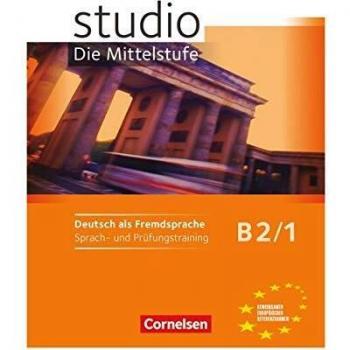 Studio d B2/1: Sprachtraining (Tapa blanda) - libro de texto para el aprendizaje del alemán a nivel B2, incluye ejercicios prácticos, explicaciones gramaticales, vocabulario temático y actividades de comprensión oral