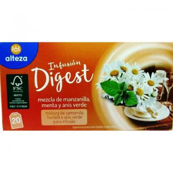 Infusión Digestiva Alteza, Paquete de 20 Unidades