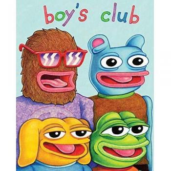Boy's Club Graphic Novel by Matt Furie - Illustrated Humor and Adventure for Kids