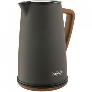 Hervidor Eléctrico Sencor SWK 2727MB 1,7L 2200W Beige y Marrón