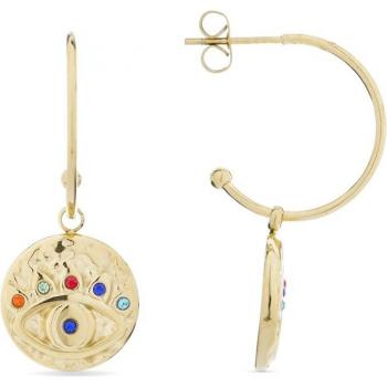 Pendientes Luxenter Africa de Circonita Multicolor
