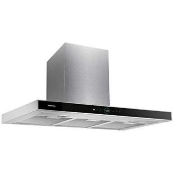 Campana extraccion cmptclr71s infiniton 800mhc de extraccion control remoto campana t invertida luces led 3 niveles de potencia filtro de alumio filtro de carbon 63db ancho 70cm remoto