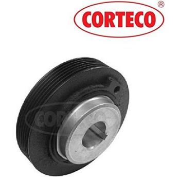 Polea de cigüeñal CORTECO 80001048 con instrucciones de montaje para Peugeot 406 y 306