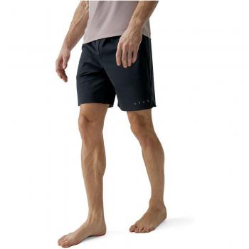 Shorts de hombre Orinoco de Born Living Yoga - Pantalón corto fitness negro (XL)