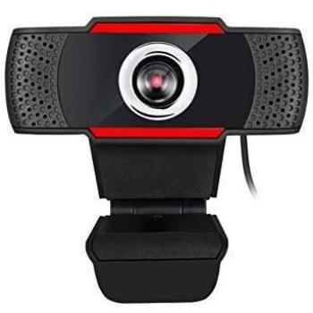 Adesso CyberTrack H3, 720p HD Webcam, built in microphone, USB Webcam, Plug and Play Desktop and Laptop Webcam for Windows Mac OS, for Video conferencing, Calling Streaming, Gaming, Online Classes