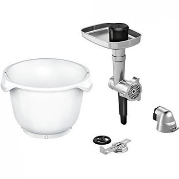 Set de Accesorios para Repostería Bosch MUZ9BS1 BakingSensation con Picadora y Tazones de Acero Inoxidable