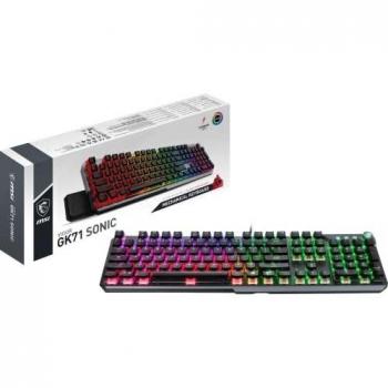 MSI Vigor GK71 Sonic Teclado Mecánico Gaming RGB Switch Red