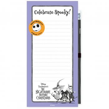 Bloc de Notas Magnético Disney Mickey 100 Aniversario con Lápiz - Lista de Compras para Nevera - Producto Oficial