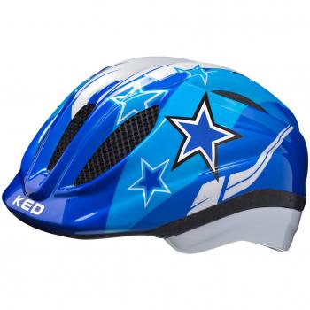 KED Meggy - Casco de Bicicleta Niños - Azul Contorno de la Cabeza S/M | 49-55cm 2019