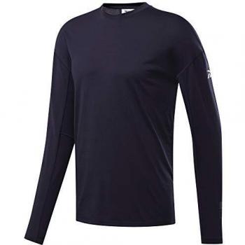 Reebok OSR Nr LS tee Camiseta, Hombre, prpdel, 2XL