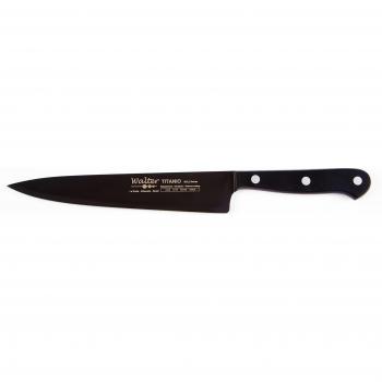 Walter 8417 - Cuchillo cebollero, 20 cm, titanio negro