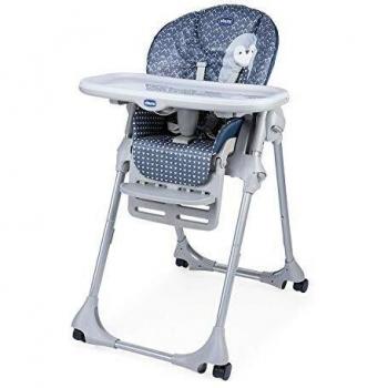 Trona Chicco Poly Easy Pingüino Azul