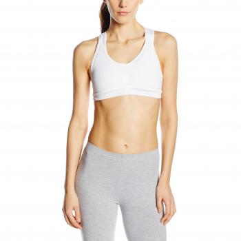 FALKE Sport BH Cross Back Sujetador Deportivo, Mujer, Blanco, XS