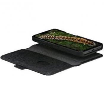 Funda Cartera de Cuero Negro para iPhone 14 Plus - Dbramante 1928 New York