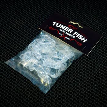 Tuner Fish Clear Lug Locks 24 Pack