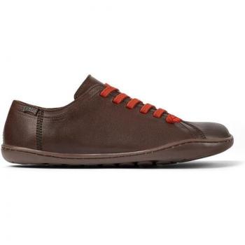 Zapatillas Camper 20848-227 Peu Cami para mujer en piel marrón