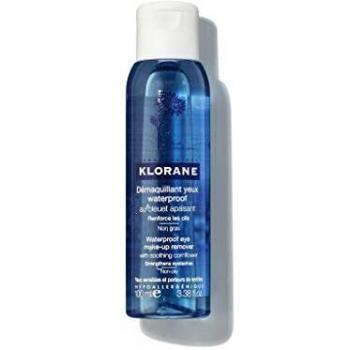 KLORANE Desmaquillante Bifásico Waterproof para Ojos Sensibles con Aciano, 100 ml