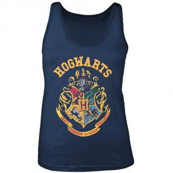 Plastic Head Harry Potter Crest TV Tank Top, Azul, 42