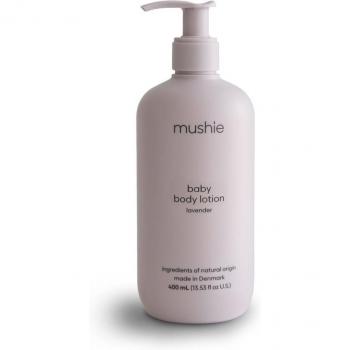 Mushie Loción Corporal para Bebés y Mamás 400mL con Aroma a Lavanda