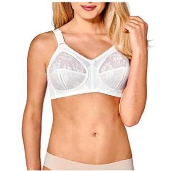 Triumph Doreen X Women's Non-Wired Bra, White, Size 95C