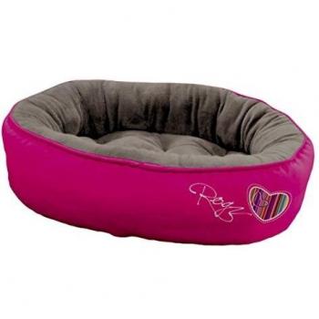 Rogz Snug Podz Candy Stripes, tamaño Mediano, 39 x 56 cm, Color Rosa