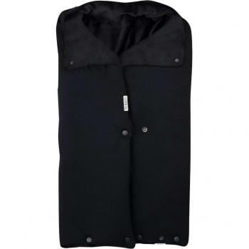 Saco Polar para Capazo de Bebé Jyoko Black Series - Abrigado en Invierno con forro polar