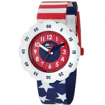 Flik Flak Reloj Analógico para Unisex Niños de Cuarzo con Correa en Tela FPSP028