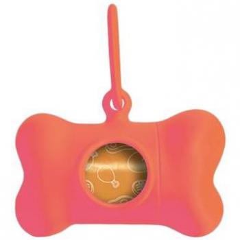 Pet Bag Dispenser United Pets Neon Pink