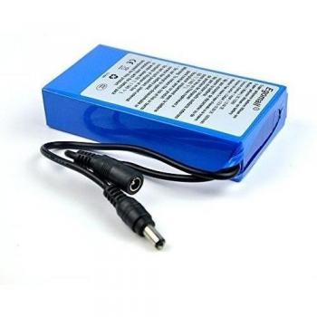 3000 ma-20000ma DC 12 V Super recargable AU Lithium-Ion batería Pack para enchufar para cámaras de videovigilancia DVR GPS Mini altavoz de productos digitales y de juguetes, 6800mA