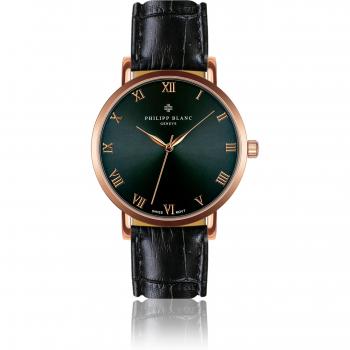 Philipp Blanc Bern Crocodile Leather Watch