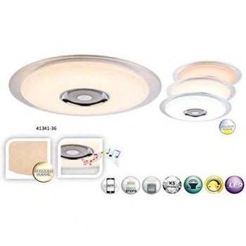 Lámpara de Techo LED Tune RGB con Altavoz Bluetooth Ø 47,5 cm