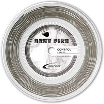 ISOSpeed Grey Fire 1, 30 mm Tenis Cuerdas, Gris, 200 m