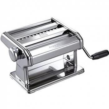 Máquina para Pasta Marcato Ampia 180 - Manual, Acero Inoxidable, 3 Tipos de Pasta