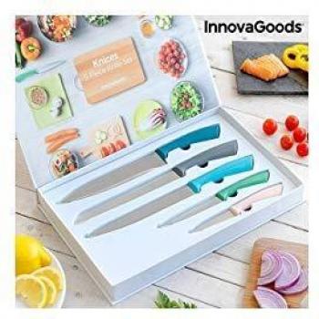 InnovaGoods - Set de Cuchillos Knices 5 Piezas