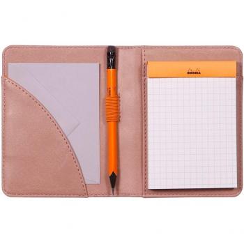 Porta blocs Rhodia 211009C Nº11 Rosa palo 9,5x12,5 Rhodiarama Accesorios